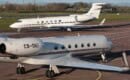 CS-DKI Gulfstream 550 Netjets with another Gulfstream 550 N9102 on taxi behind