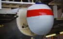Closeup off 767 Radome & bulkhead