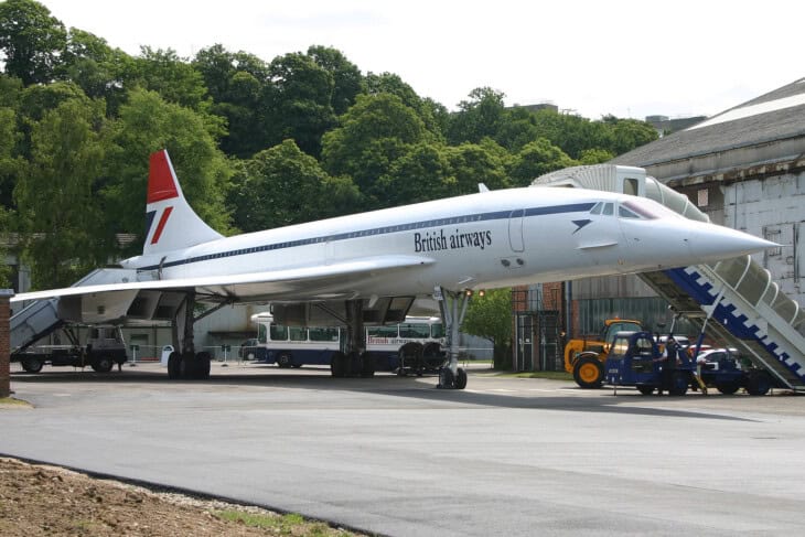 Concorde G-BBDG at Brooklands Museum