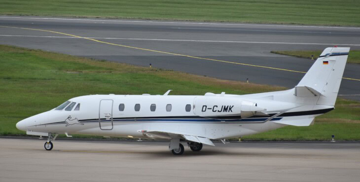 D-CJMK Cessna 560XL Citation XLS+ of VistaJet Germany