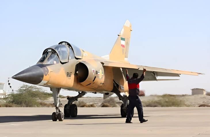 Dassault Mirage F1 in Iranian service upscaled