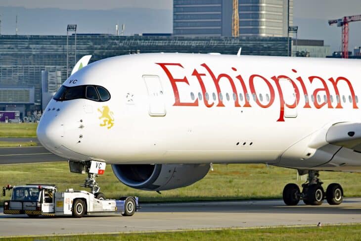 ET-AVC Ethiopian Airlines Airbus A350-941