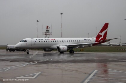 QantasLink’s First Embraer E190 Arrives in Perth to Begin Replacing the Fokker 100