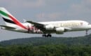 Emirates Airbus A380-800 at ZRH