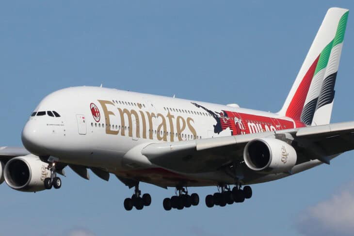 Emirates Airbus A380 861 (A6 EOK)