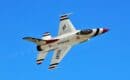 F-16 Thunderbird in flight-16×9