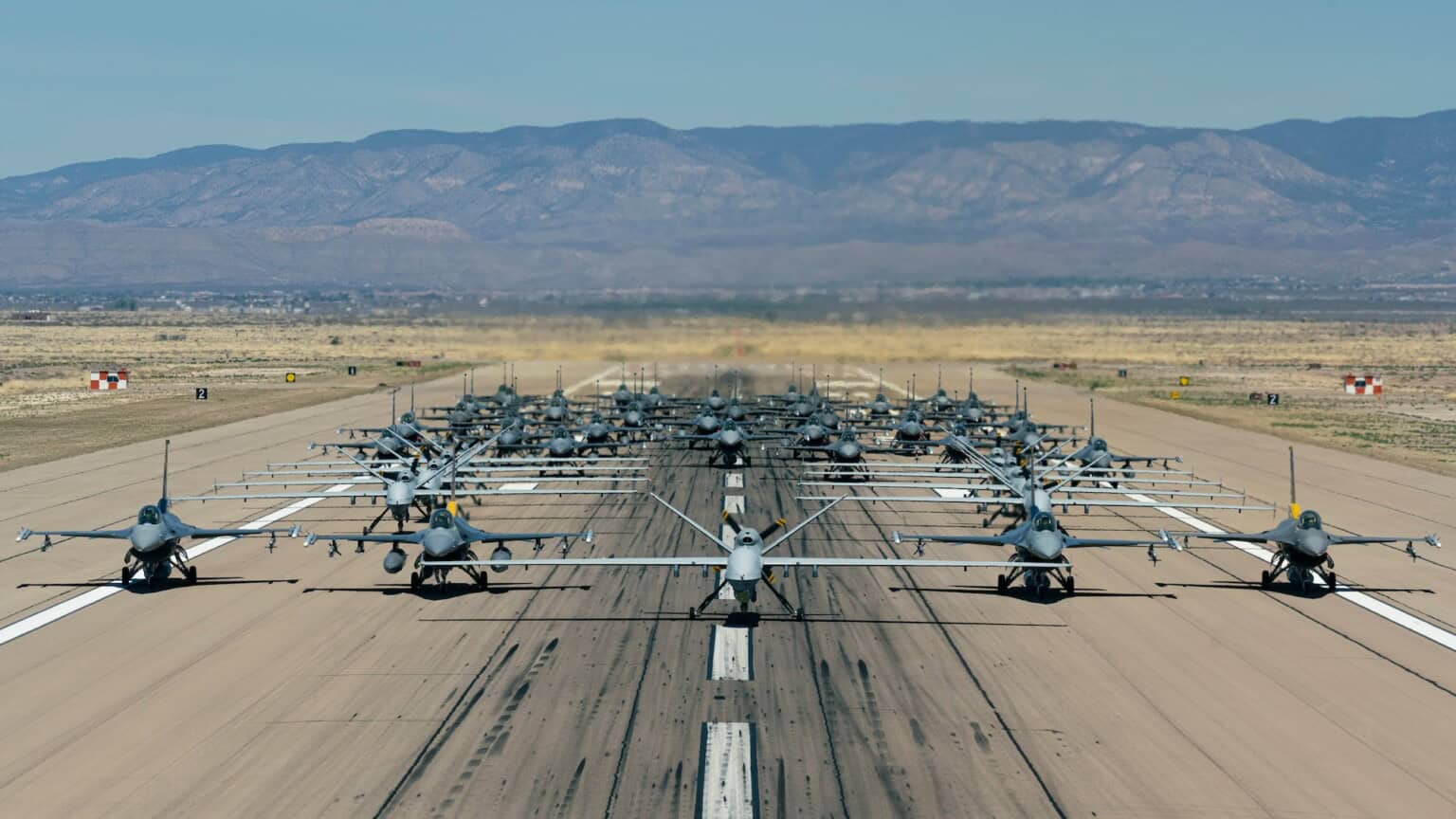 Fightin' 49ers display aircraft power and capabilities at Holloman Air Force Base