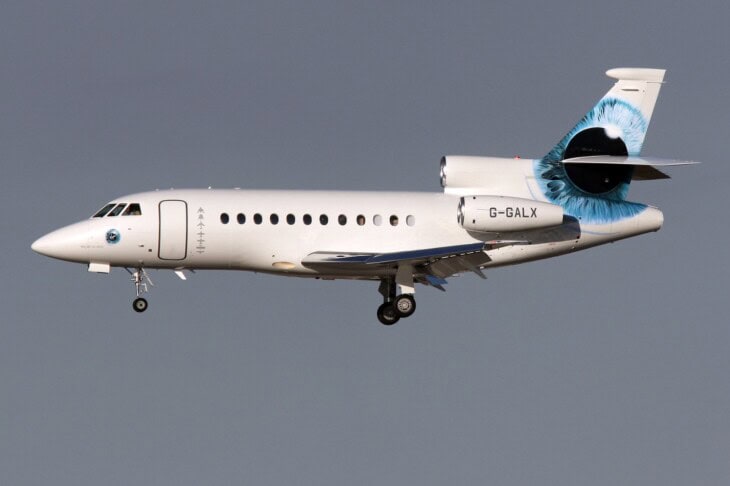G-GALX Falcon 900EX