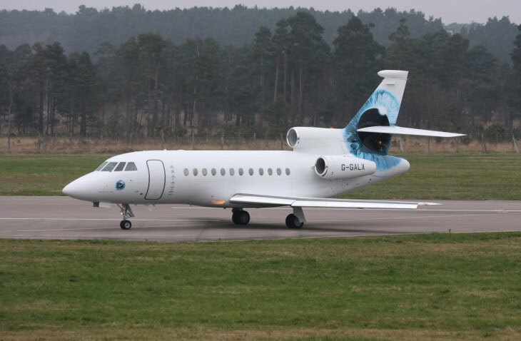 G-GALX Falcon 900EX (msn 163)