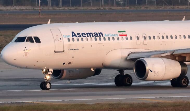 Iran Aseman Airlines Airbus A320-231