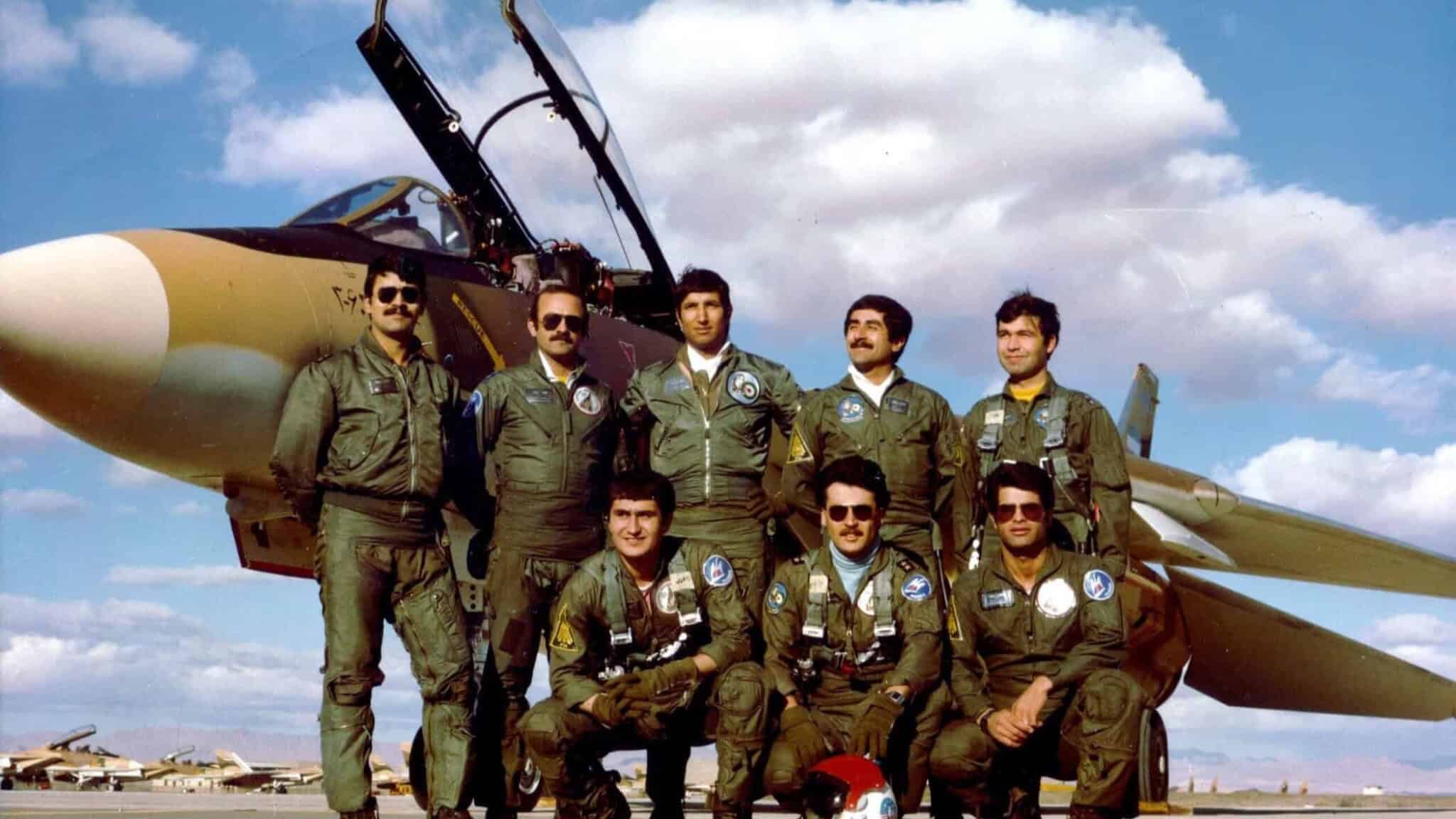 Iranian Air Force Pilots with F-14 Tomcat