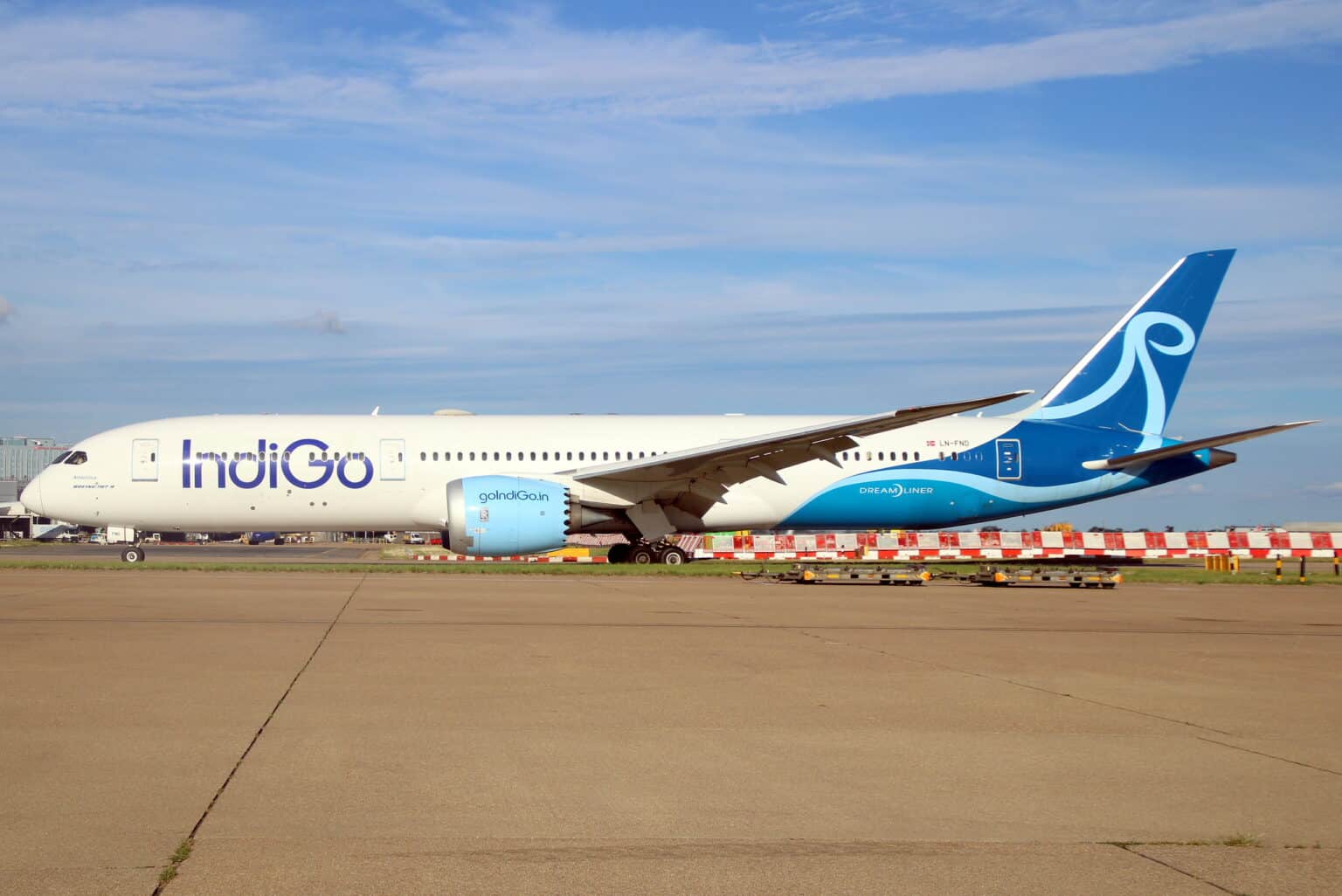 LN-FND IndiGo Boeing 787-9
