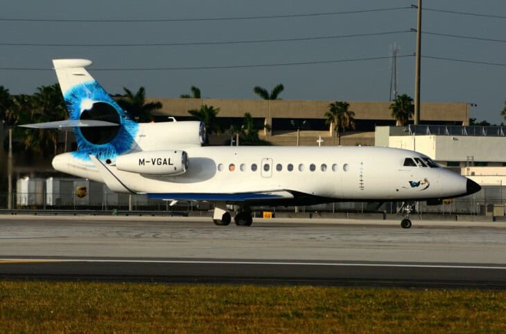 M-VGAL - Dassault Falcon 900EX - Virgin Galactic