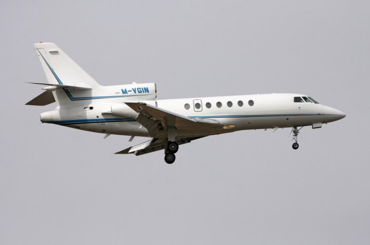 M-VGIN Dassault Falcon 50EX (msn 320)-