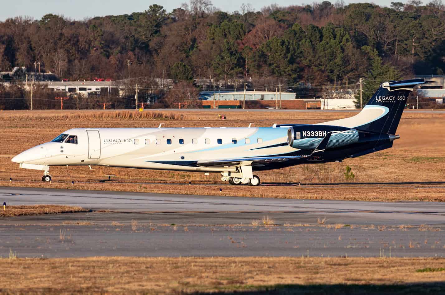 N333BH - Embraer Legacy 650 in December 2021
