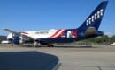 N36NE New England Patriots 767-323ER at KCLE in new livery in 2026