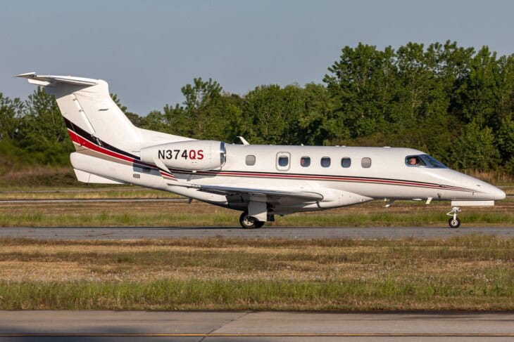 N374QS Embraer Phenom 300 - Netjets