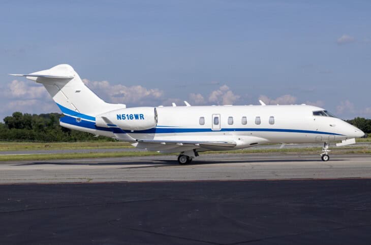 N516WR - Bombardier Challenger 3500