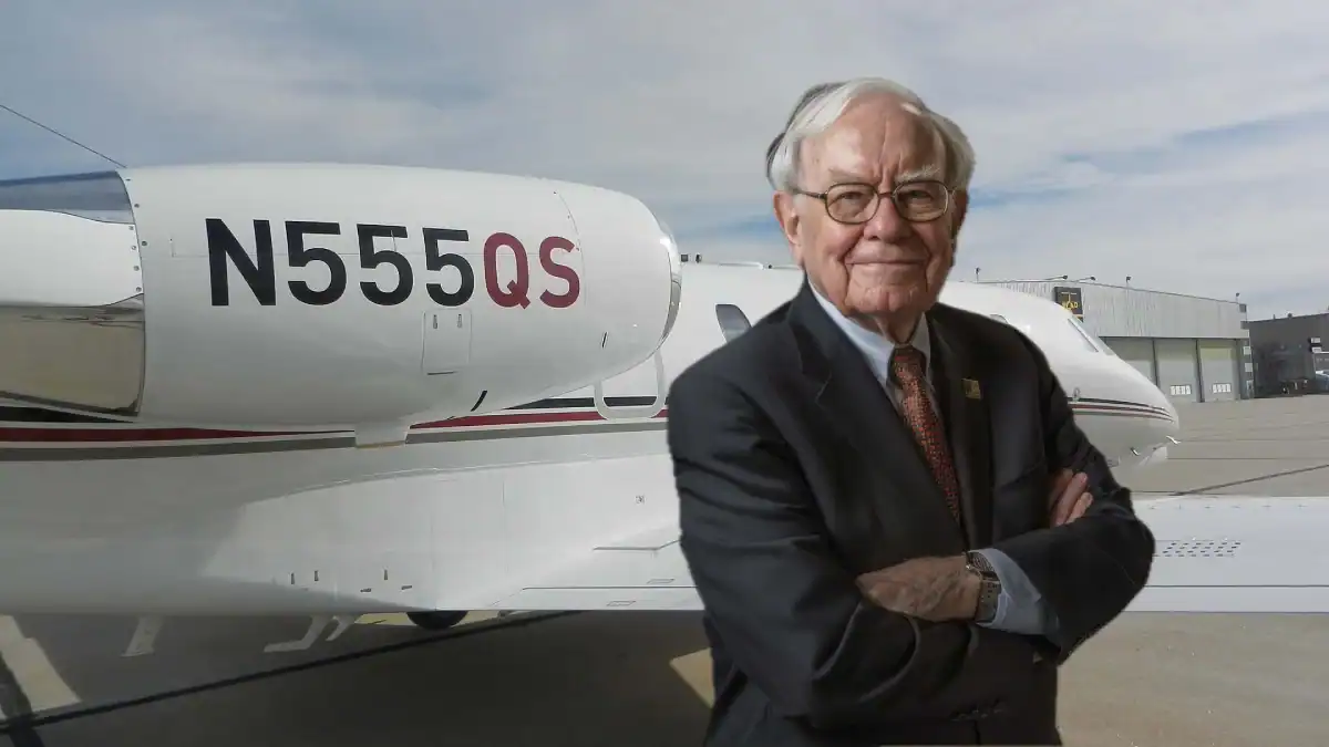 N555QS Cessna Citation XLS and Warren Buffett