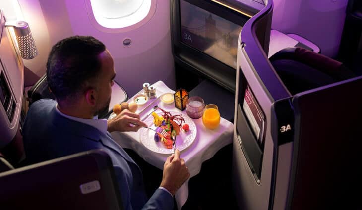 Qatar Airways business class