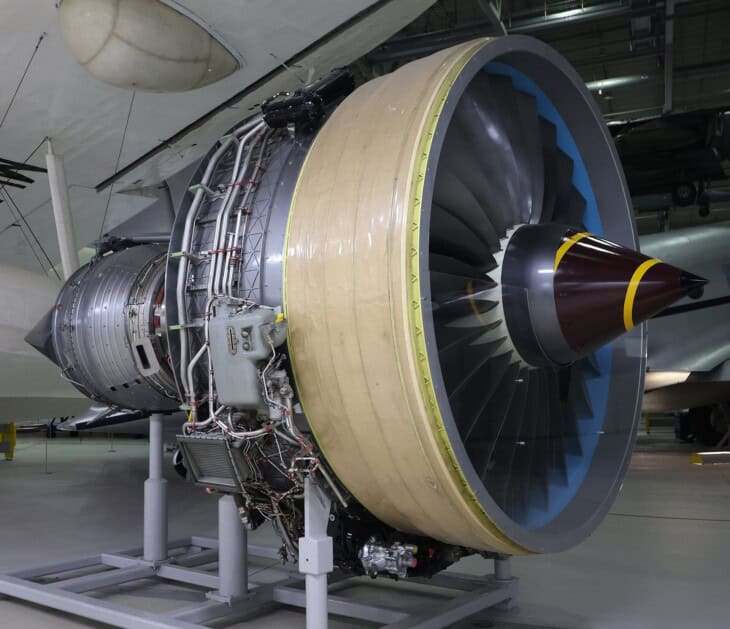 Rolls-Royce Trent 800 at Imperial War Museum Duxford