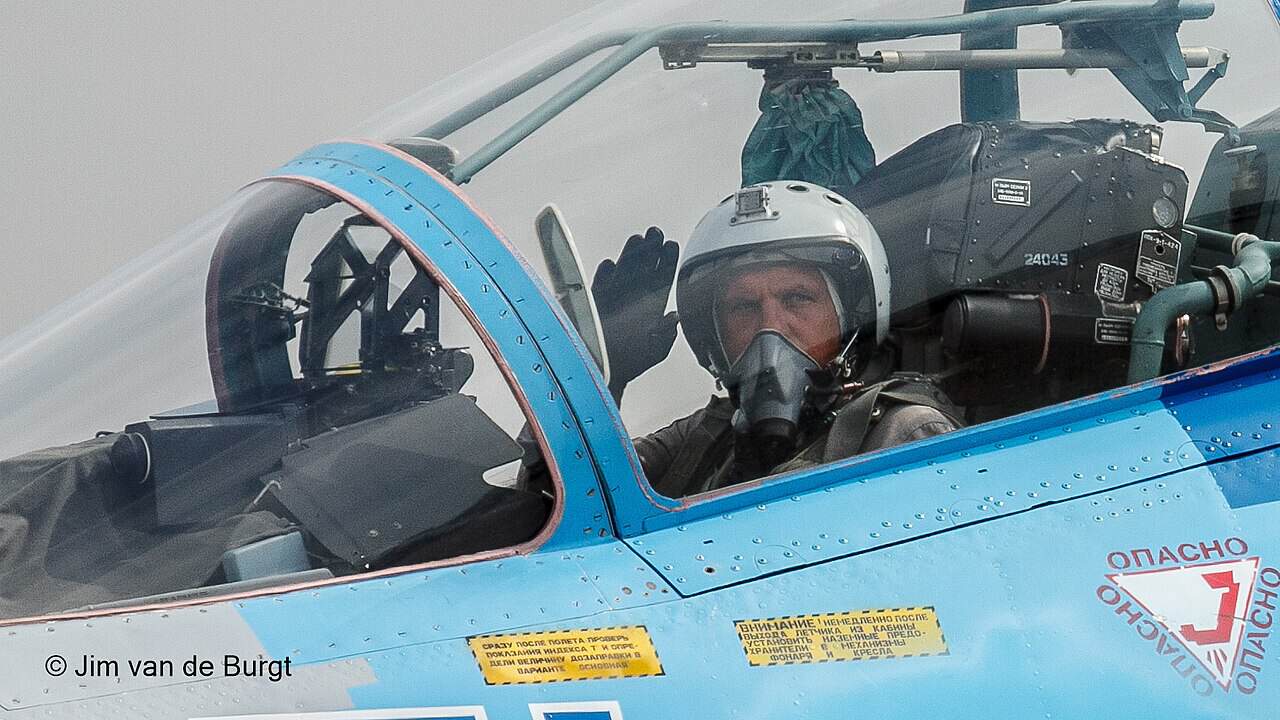 Su-27UB Flanker of Ukraine