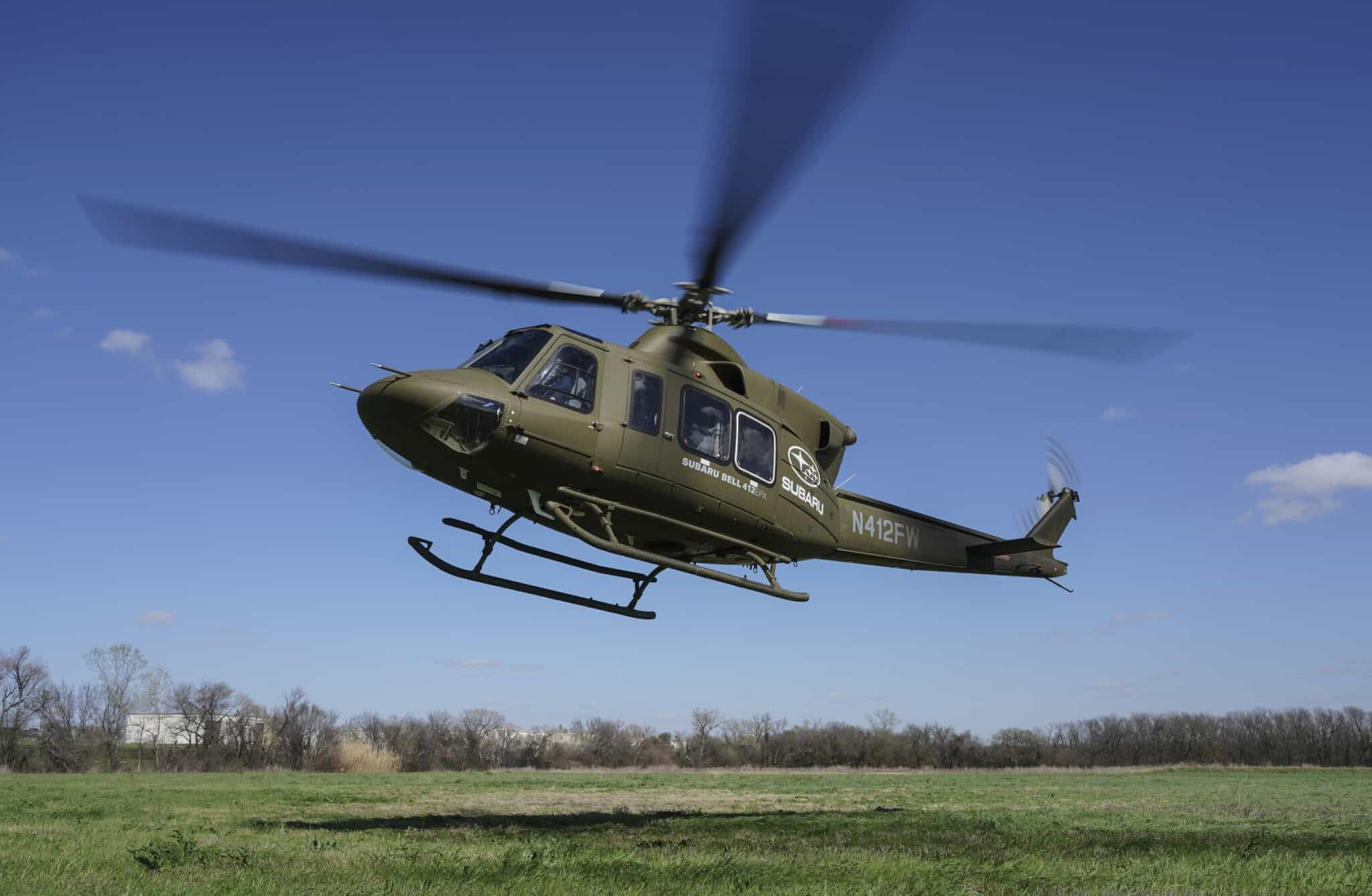 Subaru Bell 412 EPX Military Green
