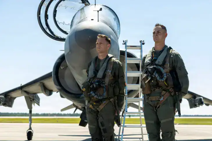 TAV-8B Harrier II at Marine Corps Air Station Cherry Point, June 3, 2026