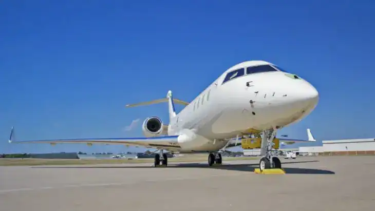 The first Global 6500 delivered to the Army for the HADES program