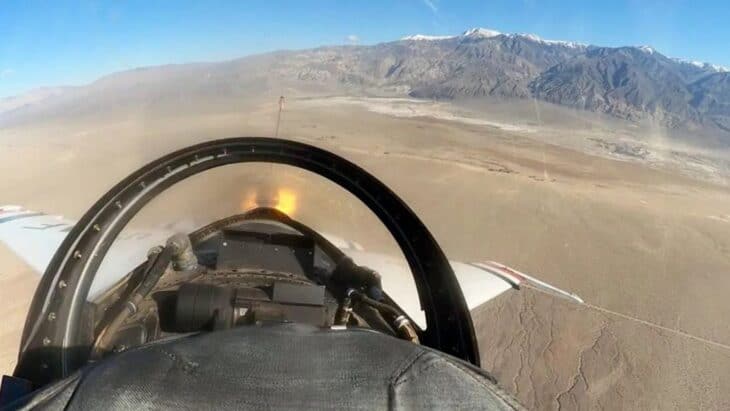 Thunderbirds F-16C crash near Trona California on December 3 2025 - 1
