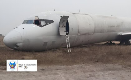One of the World’s Last Two Flying DC-8s Ran Off the Runway at Kinshasa