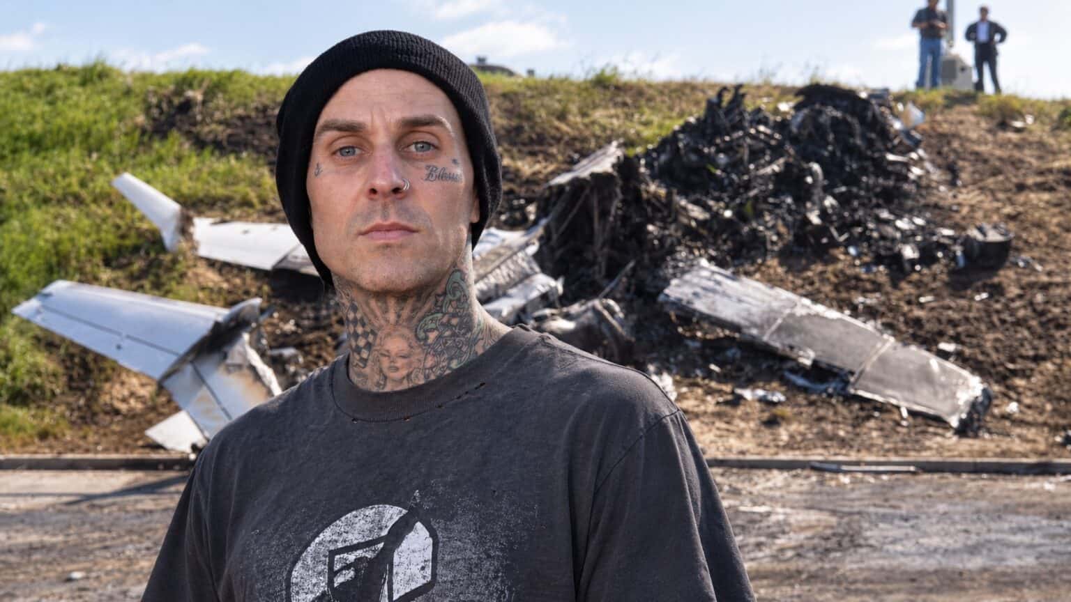 Travis Barker Bombardier Learjet 60 plane crash