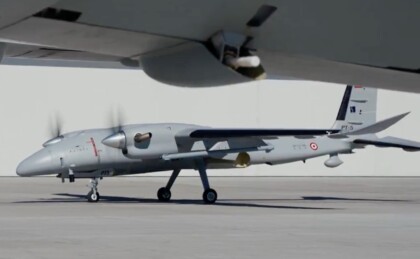 Turkey’s Akinci Drone Hits a Sea Target More Than 155 Miles Away With a Ballistic Missile