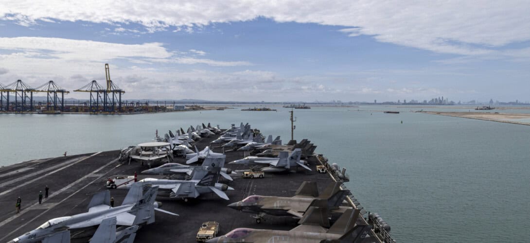 USS Abraham Lincoln Leaves Thailand After Pattaya Stop USS Abraham Lincoln Leaves Thailand After Pattaya Stop