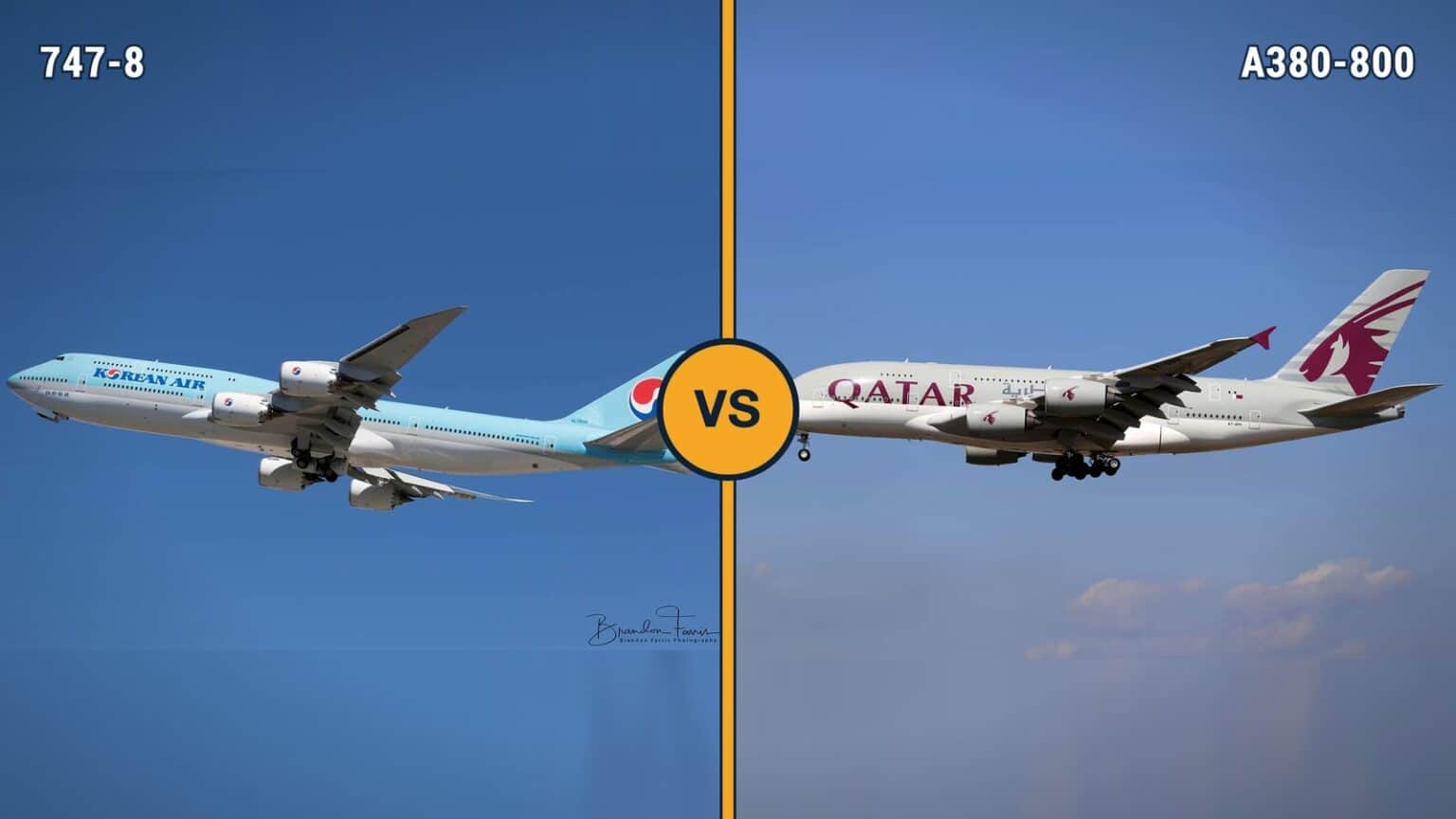 Boeing 747-8 vs Airbus A380-800: The 747 Is Longer, the A380 Wins Everything Else