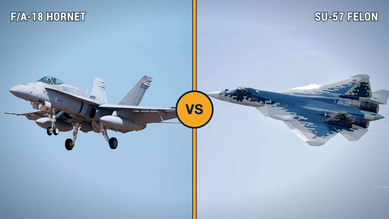 F-18 vs Su-57: Which Fighter Actually Wins, and Why the Answer Is Not Obvious