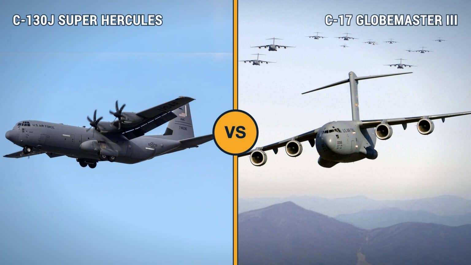 C-130 vs C-17: Size, Payload, Speed and Cost, and Why the Older Plane Is Still in Production