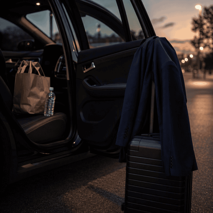 For someone who works in the sky, a calm evening beats a big arrivals-hall moment.