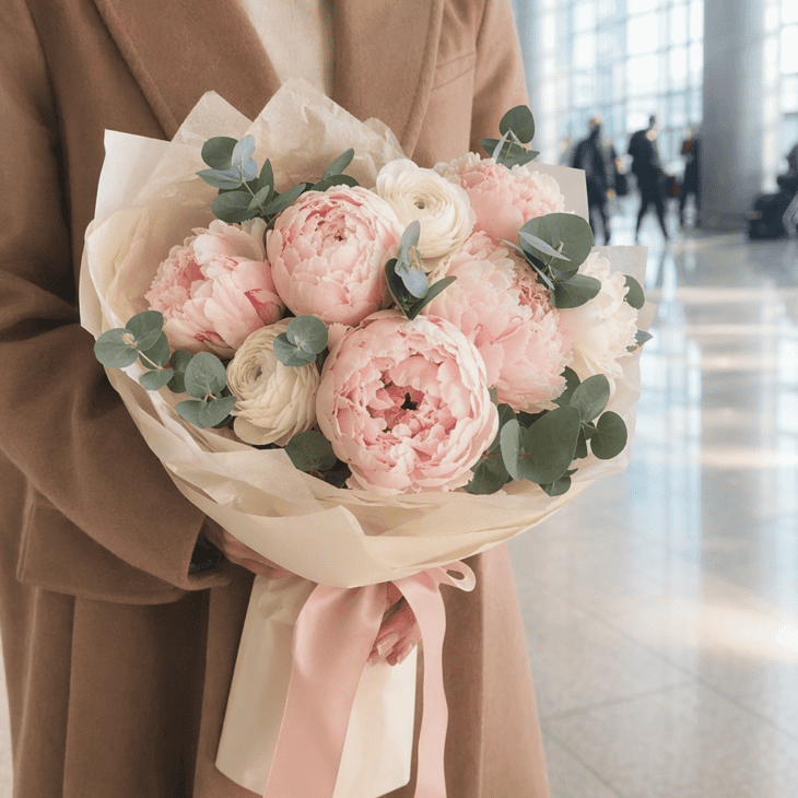Choosing her favorite flower over the default red rose shows you were listening.