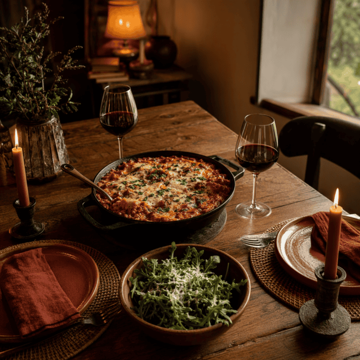 The meal he always asks for, ready when you walk in, tells him he is really home.