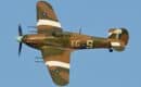 Hawker Hurricane IIc PZ865 displaying at Old Warden