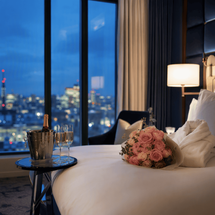 A night away turns the homecoming into a mini vacation before real life takes over.