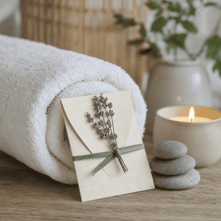 A massage voucher is a gift for the day after the flight, when the stiffness catches up.