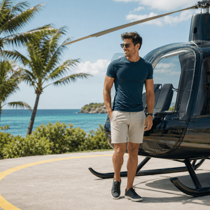 Shorts are fine on a tropical tour as long as the shoes are not.