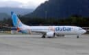 flydubai Boeing 737 MAX 8 A6-FMO at Salzburg