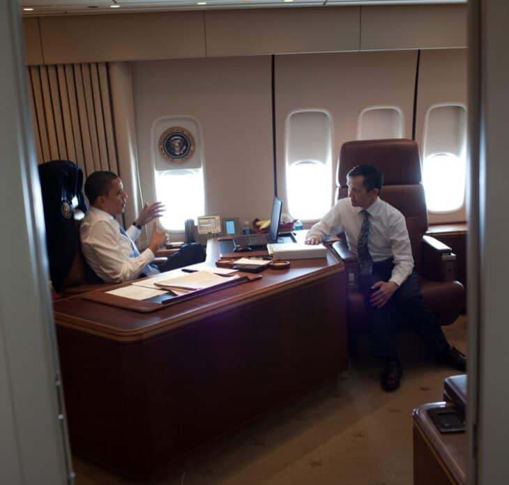Air Force One Office Obama