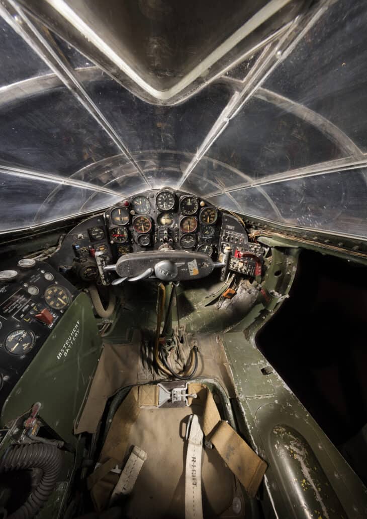 Bell X-1 cockpit