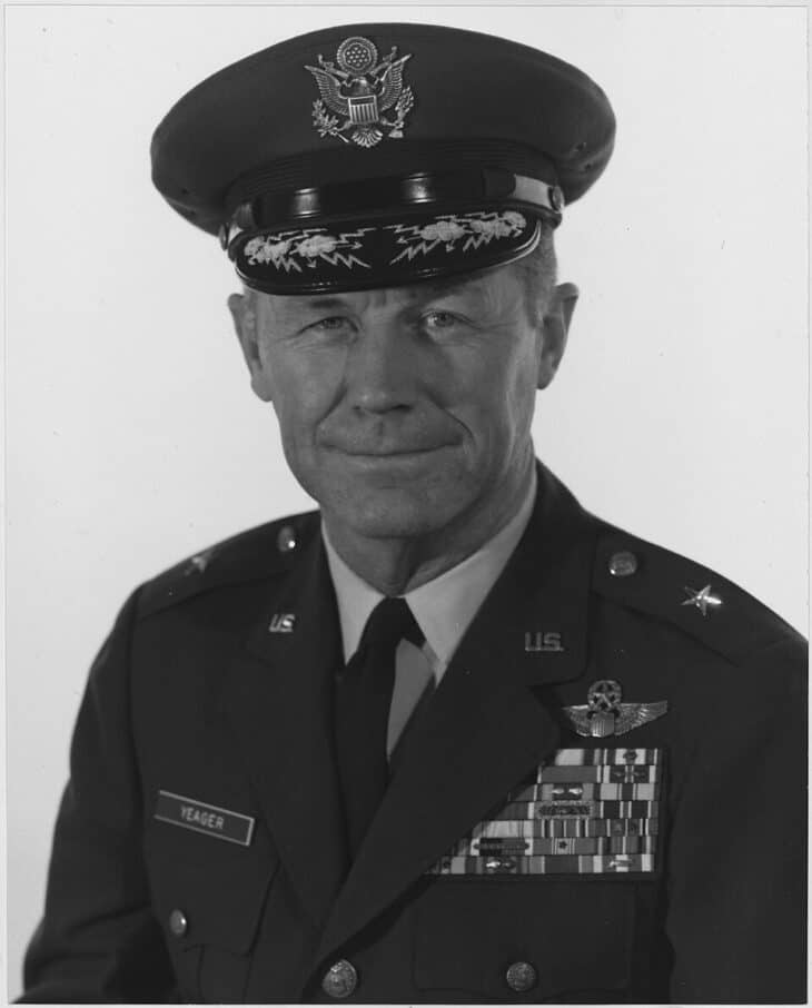 Brigadier General Charles E. Yeager in 1969