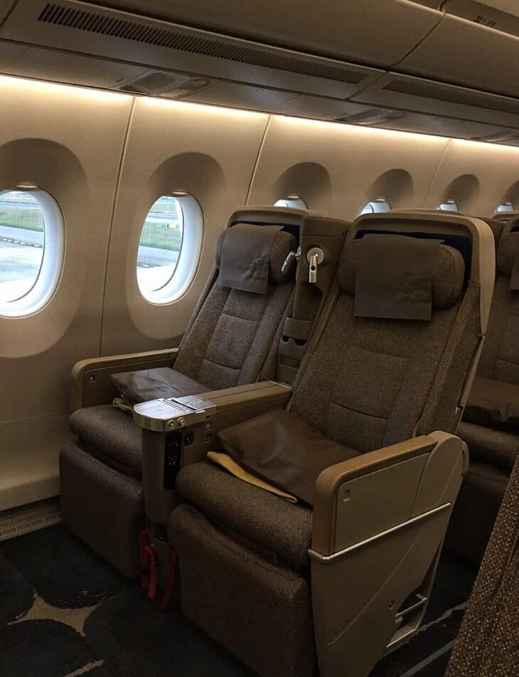 China Airlines Premium Economy Class on the Airbus 350
