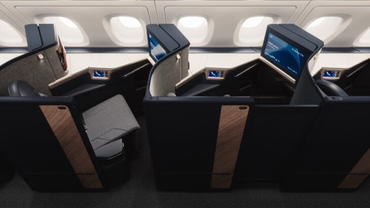 Club World (business) suite on British Airways A380